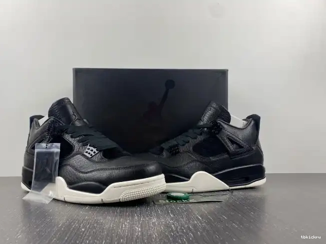 Rep TBK 819139-010 Black Hair Pony 4 Retro Jordan 0426